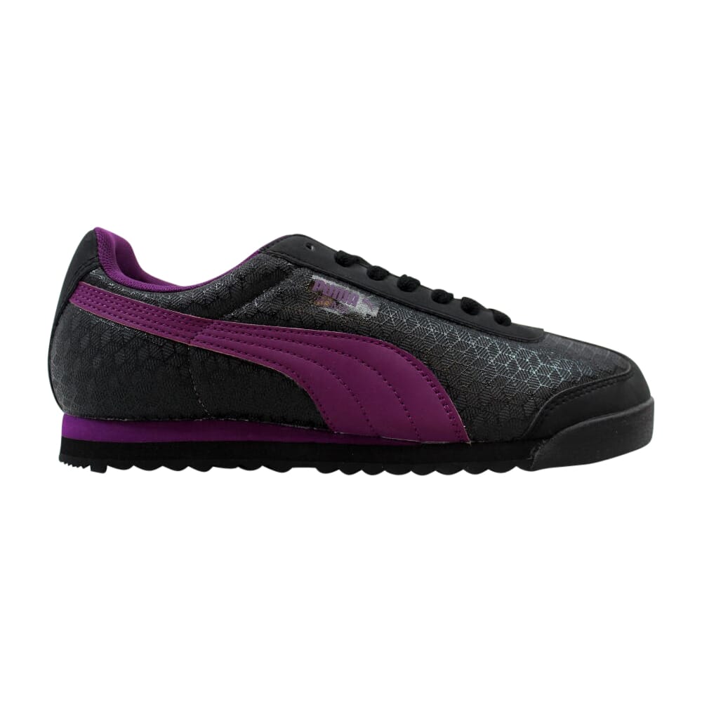 Puma Roma 3D Print Black/Grape Juice 360179-01 Women's