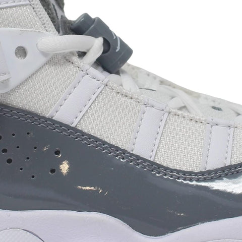 Nike Jordan 6 Rings White/Cool Grey-White  323419-121 Grade-School