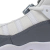 Nike Jordan 6 Rings White/Cool Grey-White  323419-121 Grade-School