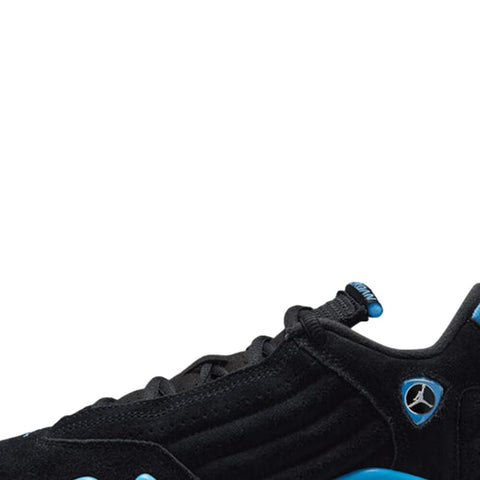 Nike Air Jordan 14 Retro Black / White - University Blue  487524-007 Grade-School