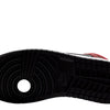 Nike Air Jordan 1 Mid Black / Gym Red - White  554724-069 Men's