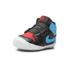 Nike Jordan 1 Crib Bootie Black/Dark Powder Blue-Gym Red  AT3745-046 Toddler