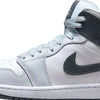 Nike Air Jordan 1 Mid White / Smoke Grey - Pure Platinum  BQ6472-113 Women's