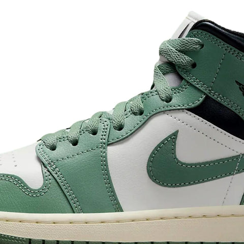 Nike Air Jordan 1 Mid Sail/Jade Smoke-Anthracite  BQ6472-130 Women's