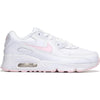 Nike Air Max 90 Leather White/Pink Foam-White-White  CD6867-121 Pre-School