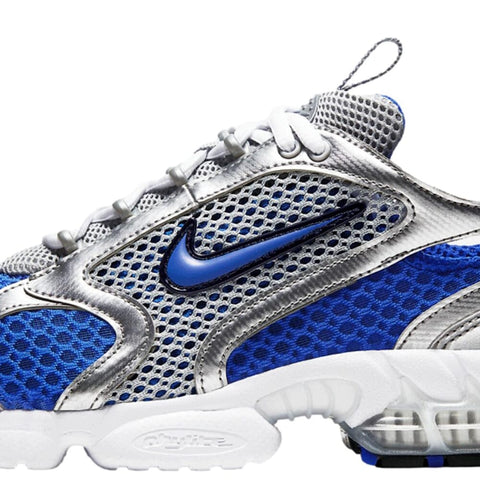 Nike Air Zoom Spiridon Cage 2 Metallic Silver / Varsity Royal  CJ1288-002 Men's