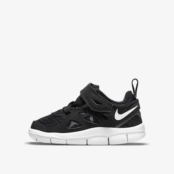 Nike Free Run 2 Black/White-Dark Grey  DA2692-004 Toddler