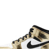 Nike Air Jordan 1 Mid SE Metallic Gold / Black - White  DC1420-700 Grade-School