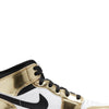 Nike Air Jordan 1 Mid SE Metallic Gold / Black - White  DC1420-700 Grade-School
