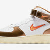 Nike Air Force 1 Mid QS White/Total Orange-Ale Brown  DH5623-100 Men's