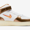 Nike Air Force 1 Mid QS White/Total Orange-Ale Brown  DH5623-100 Men's