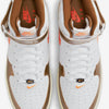 Nike Air Force 1 Mid QS White/Total Orange-Ale Brown  DH5623-100 Men's