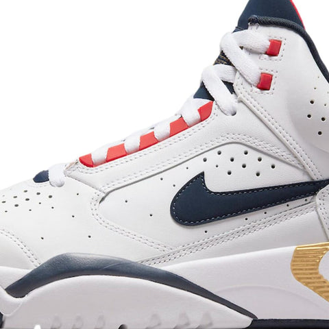 Nike Air Flight Lite Mid White / Midnight Navy  DJ2518-102 Men's