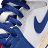 Nike Air Jordan 1 Mid White / Deep Royal Blue  DQ8423-102 Grade-School