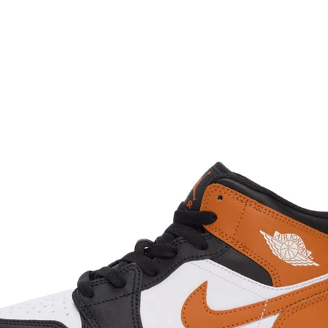 Nike Air Jordan 1 Mid Starfish / Black - White - Sail  DQ8423-801 Grade-School