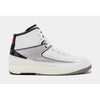 Nike Air Jordan 2 Retro White/Fire Red-Black-Sail  DQ8562-102 Grade-School