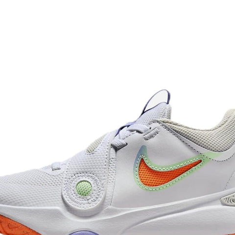 Nike Team Hustle D 11 White / Total Orange - Vapor Green  DV8994-103 Pre-School