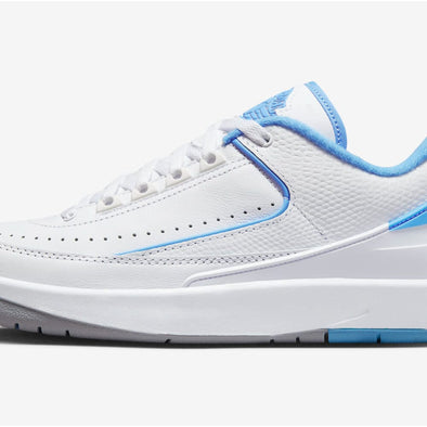 Nike Air Jordan 2 Retro Low White/University Blue  DV9956-104 Men's