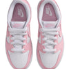 Nike Dunk Low White / Medium Soft Pink - White  FB9108-125 Pre-School