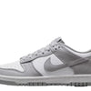Nike Dunk Low White / Light Smoke Grey - White  FB9109-123 Grade-School