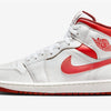 Nike Air Jordan 1 Mid SE White/Lobster-Dune Red-Sail  FJ3458-160 Men's