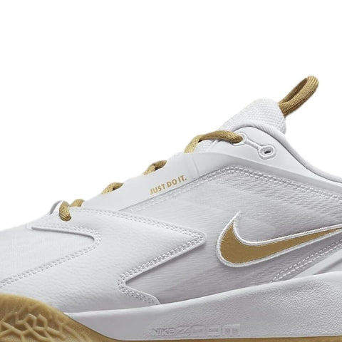 Nike Air Zoom Hyperace 3 White / Metallic Gold  FQ7074-105 Women's