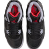 Nike Air Jordan 4 Retro Black / Fire Red - Cement Grey  FQ8213-006 Grade-School