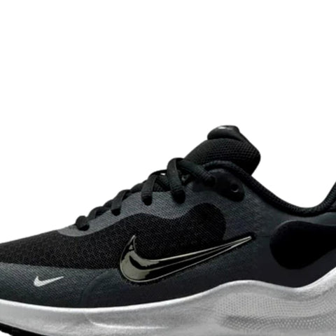 Nike Revolution 7 SE Black / Metallic Silver  FZ4805-001 Grade-School