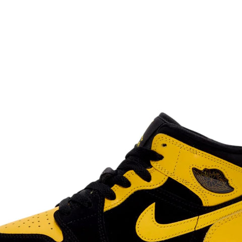 Nike Air Jordan 1 Mid SE Black / Varsity Maize - White  HJ5940-071 Grade-School