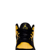 Nike Air Jordan 1 Mid SE Black / Varsity Maize - White  HJ5940-071 Grade-School