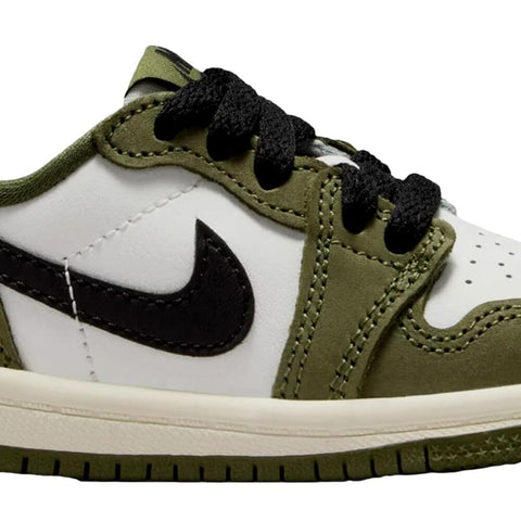 Nike Jordan 1 Retro Low Medium Olive / Black  HQ6997-200 Toddler