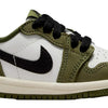 Nike Jordan 1 Retro Low Medium Olive / Black  HQ6997-200 Toddler