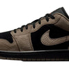 Nike Air Jordan 1 Low SE Black / Olive Grey - Light Wild Mango  IB7109-005 Men's