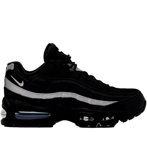 Nike Air Max 95 BB Leather Black / Metallic Silver - Black  II4130-013 Grade-School