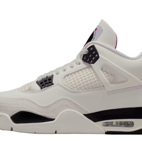 Nike Air Jordan 4 Retro OG FC Sail / Black - University Red  IM4002-100 Men's