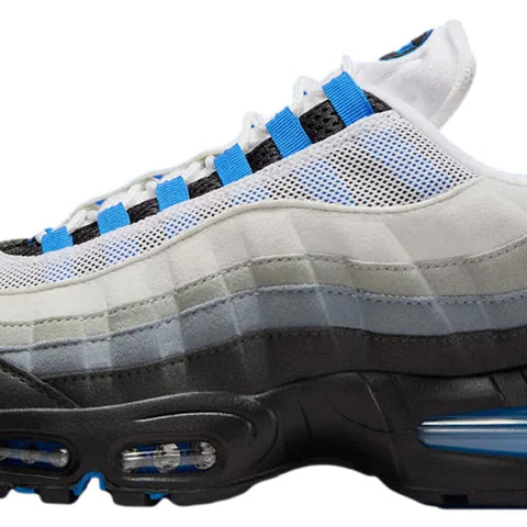 Nike Air Max 95 OG White / Blue Spark - Neutral Grey  IM7410-100 Men's