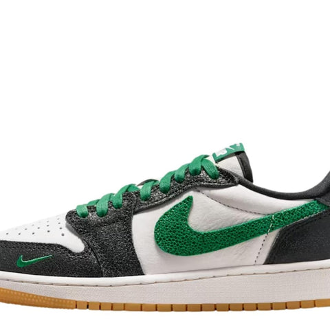 Nike Air Jordan 1 Retro Low OG Phantom / Pine Green - Black  IR2300-030 Grade-School