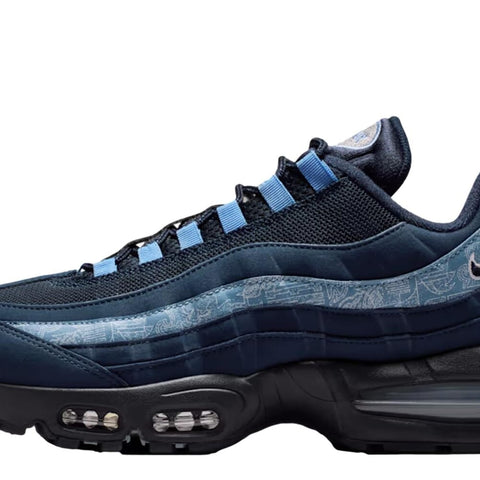 Nike Air Max 95 Big Bubble SE Multi-Color / Obsidian - Work Blue  IU2254-900 Men's