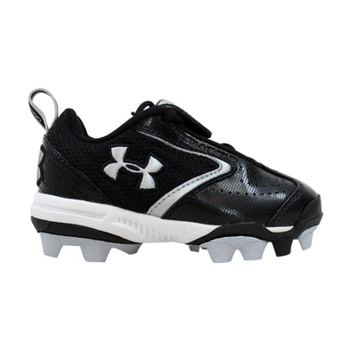 Under Armour Leadoff Low Jr Black/Silver 1097014-001 Pre-School