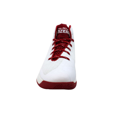 Under Armour SC 3ZER0 TB White/Red Steph Curry 1303013-102 Men's