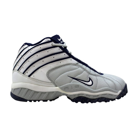 Nike Air Poise Neutral Grey/White-Midnight Navy  147029-011 Grade-School