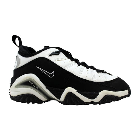 Nike Air Jacked White/Black-Metallic Silver  153524-101 Grade-School