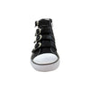 Amiana 4 Buckle Hi Black/White  15/A5172 Women's