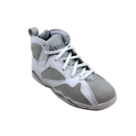 Nike Air Jordan VII 7 Retro BP White/Metallic Silver Pure Money 304773-120 Pre-School