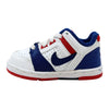 Nike Baby Force II Low White/Blue Ribbon-New Red  306529-143 Toddler