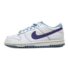 Nike Dunk Low White/Grape Cooler-Light Marine 309601-152 Grade-School