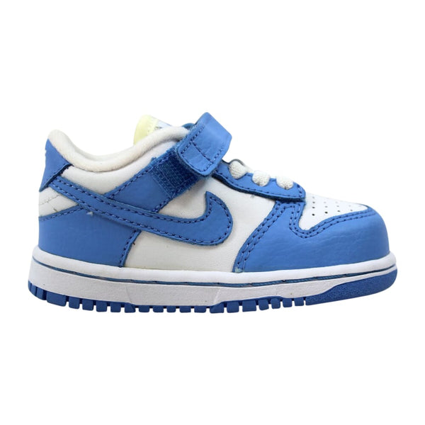 Nike Dunk Low ND White/University Blue  310571-141 Toddler