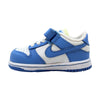 Nike Dunk Low ND White/University Blue  310571-141 Toddler