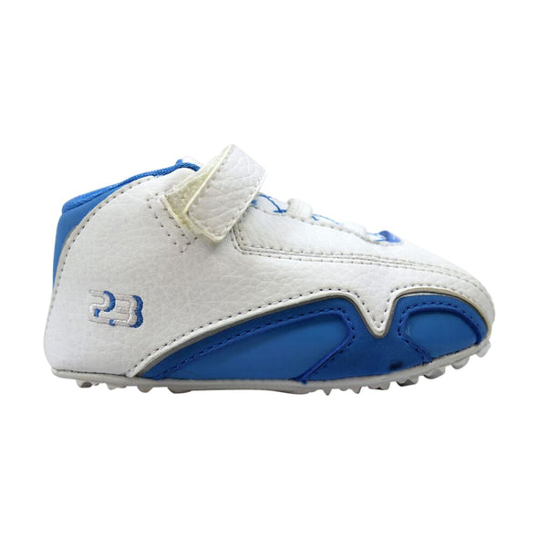 Nike Air Jordan XXI 21 Low White/University Blue-Silver  313635-142 Toddler
