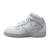 Nike Force 1 Mid White/White  314196-113 Pre-School